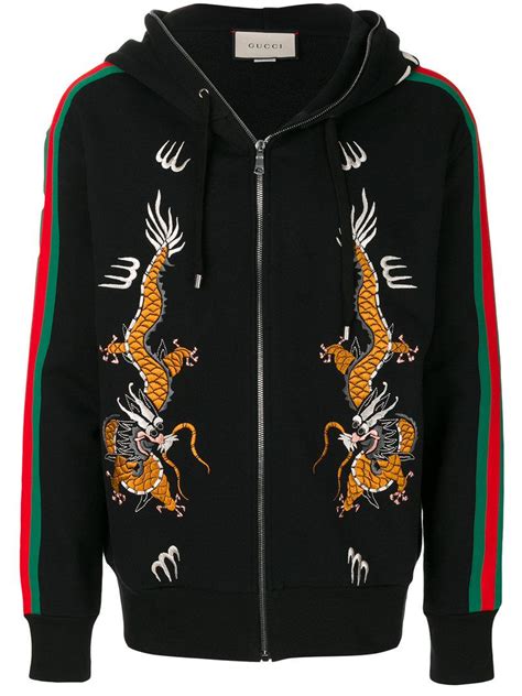 gucci dragonfly hoodie|gucci zip up hoodie.